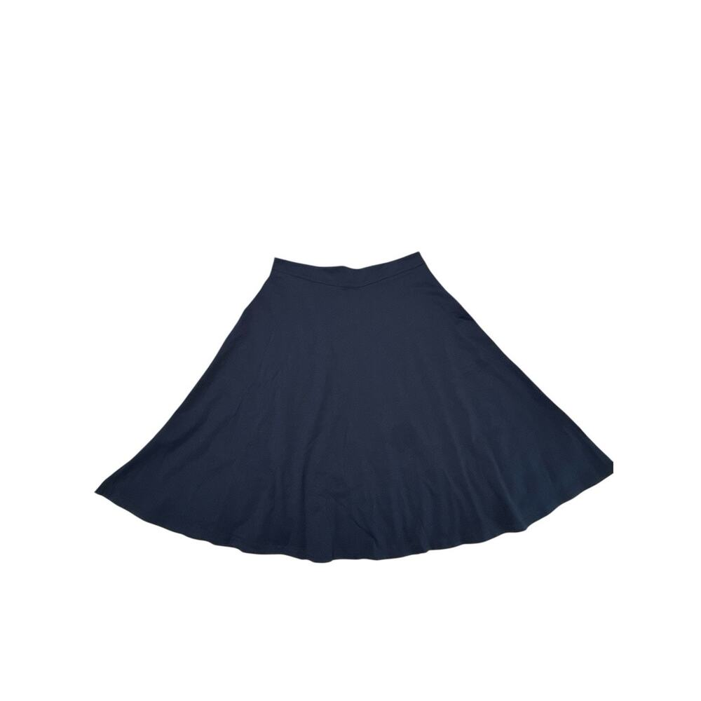 KATE KASIN A LINE MIDI SKIRT IN NAVY BLUE SZ 2XL
